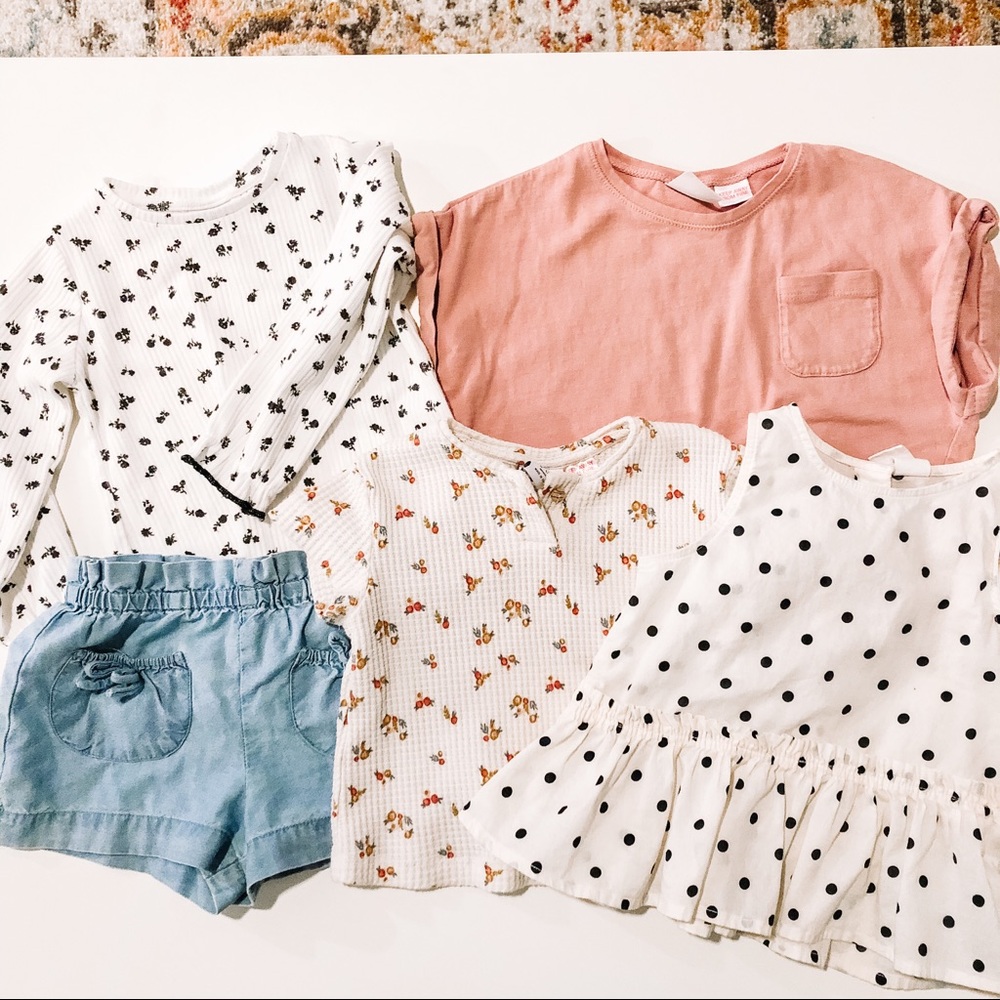 Set of 9-12 Month Zara & H&M Clothes